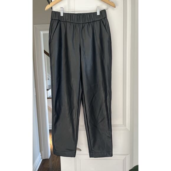 a new day Pants - A New Day Faux Black Leather Pants Womens Size XS NWOT
